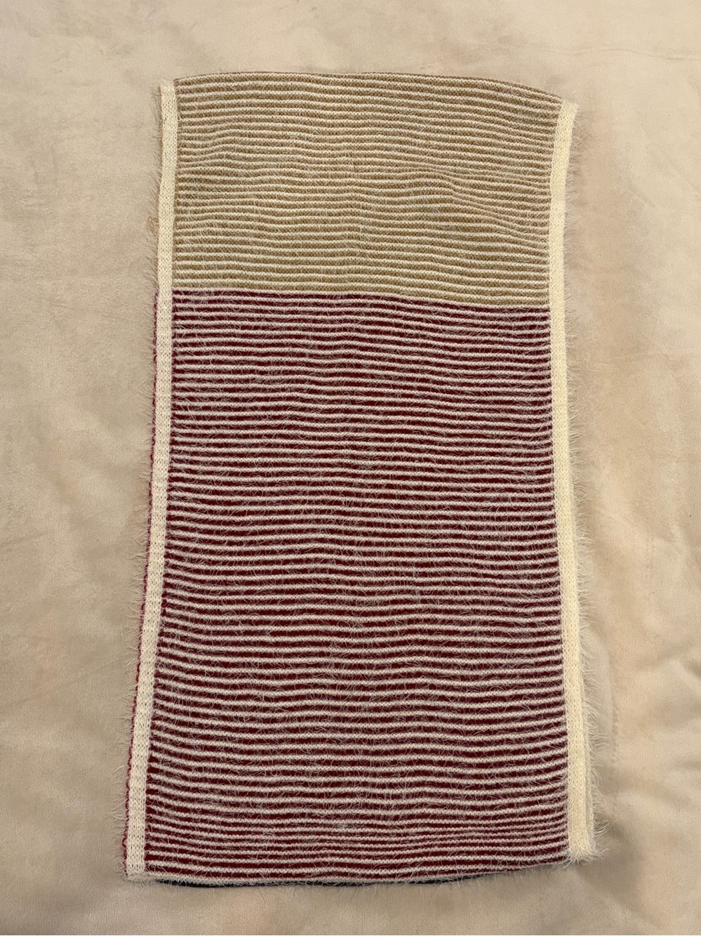 Tri-Color Infinity Scarf - Picture 2 of 6